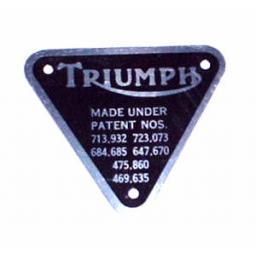 Triumph Patent Plate - alloy 70-4016.JPG