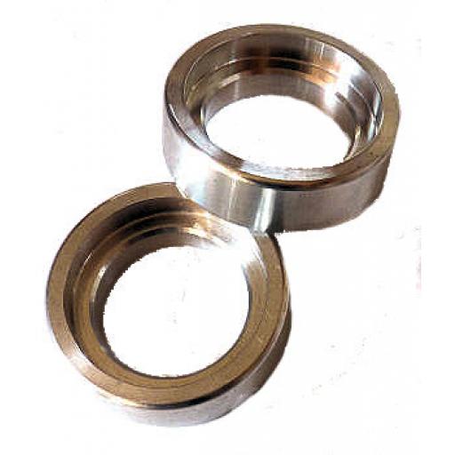 Alloy Top Spring Cups for External Springs - Norton Short Roadholder