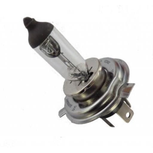 Halogen H4 Headlight Bulb - 12v