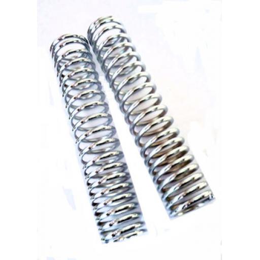 Chromed External Springs for Norton Short Roadholder Forks