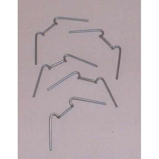 "W" Clips for headlight rim - OE No 504665