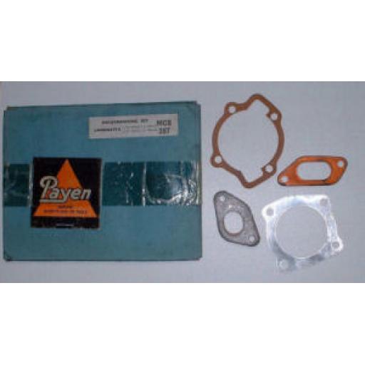 Decoke Gasket Set - Lambretta L1 125 Series 1.2 1958-62 and L150 Series 1.2 1958-63