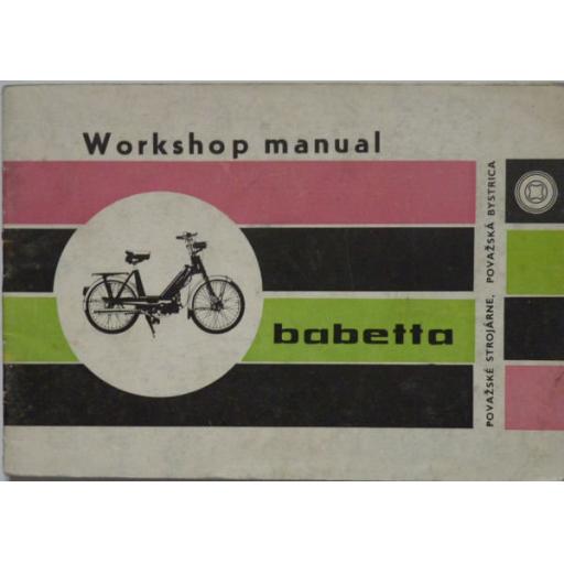 Babetta Moped Workshop Manual - 1972