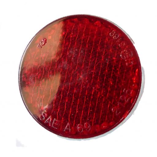 Lucas Red 2 inch Reflector - RER14 - 99-1162