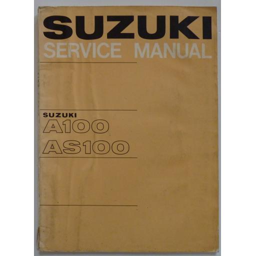 Suzuki A100 and AS100 Service Manual - June 1967