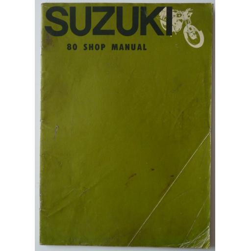 Suzuki 80 Workshop Manual - 1964